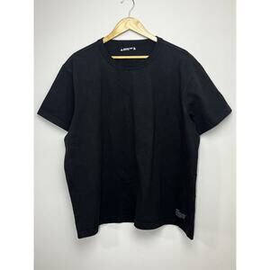 American Giant Everest Tee Mens XL Black Heavyweight Cotton Relaxed Boxy